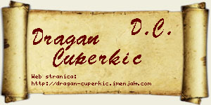 Dragan Čuperkić vizit kartica